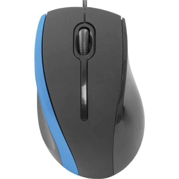 Мышь Defender MM-340 (черный/синий)